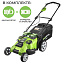 Аккумуляторная газонокосилка Greenworks G40LM49DBK2U, 40V с АКБ 2 Ач USB + ЗУ