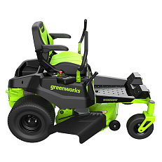 Greenworks GC82ZT107 82V (107 см) - райдер с нулевым радиусом разворота бесщеточный аккумуляторный с 6хАКБ 8 Ач + ЗУ GС82СР600