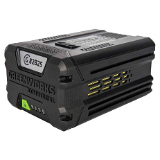 Greenworks GD82BP2 (362 км/ч) 82V бесщеточный с АКБ 2.5 Ач + ЗУ 8А быстрое - воздуходувка аккумуляторная ранцевая