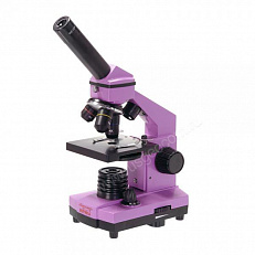 Микромед Эврика 40x-400x в кейсе (аметист) - школьный микроскоп