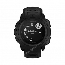 Часы gps Garmin Instinct Tactical черный черные