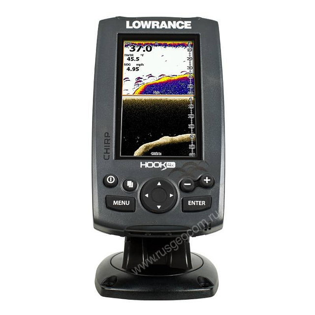 Эхолот Lowrance Hook-4x Mid/High/DownScan™
