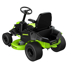 Greenworks GC82LT107 82V (107 см) - трактор садовый бесщеточный аккумуляторный с 6хАКБ 8 Ач + ЗУ GС82СР600